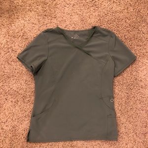 Olive Green scrub top